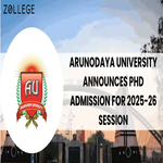 Arunodaya University Announces PhD Admission for 2025 Session
